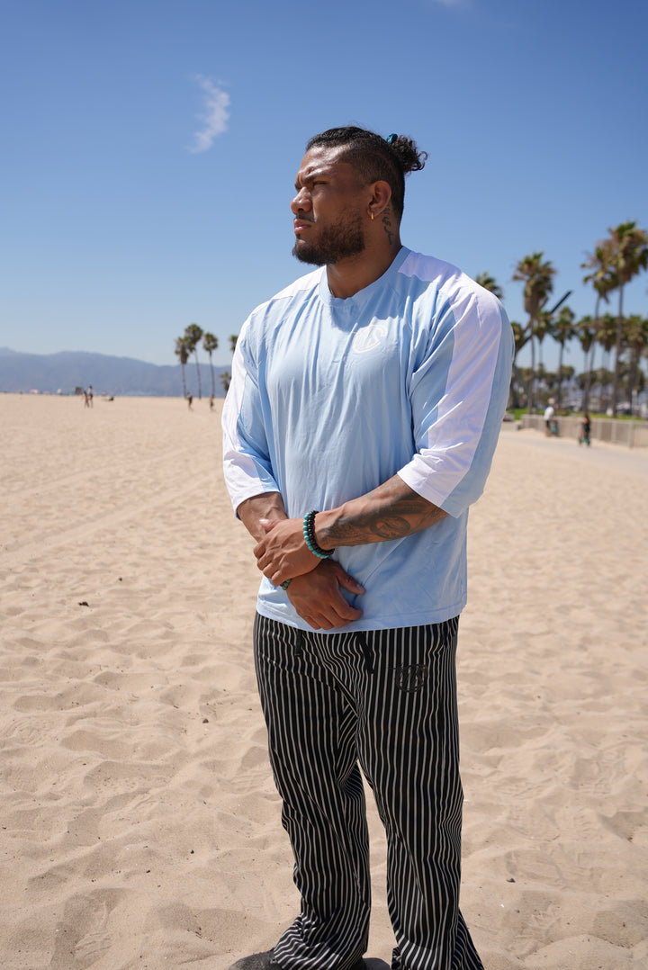 Raglan 3/4 Tee UNC Blue