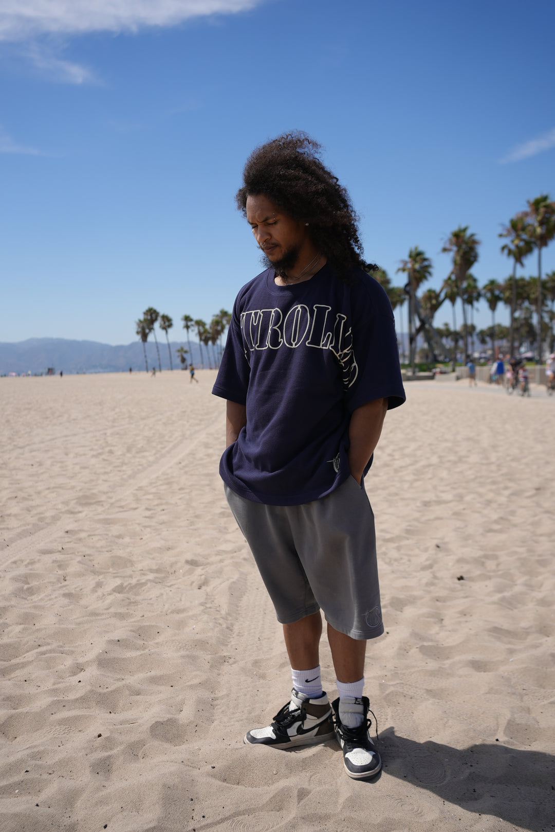 Navy Blue Pump Cover
