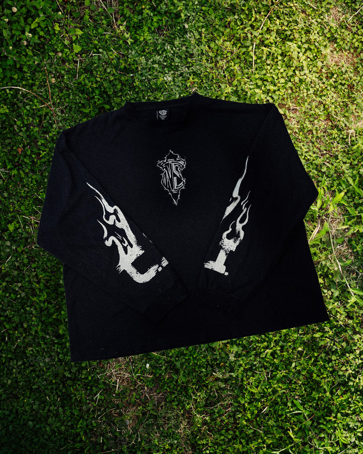 Waffle Flame Long Sleeve