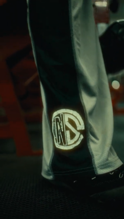 Gray Iron Therapy Mesh Sweatpants