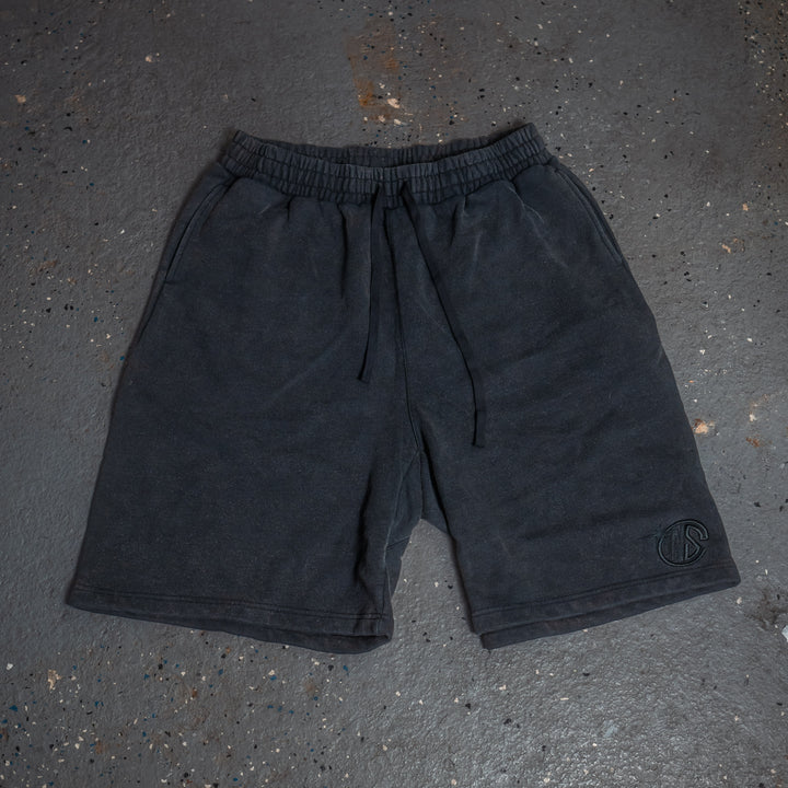 OG Black Vintage Washed Sweat Shorts