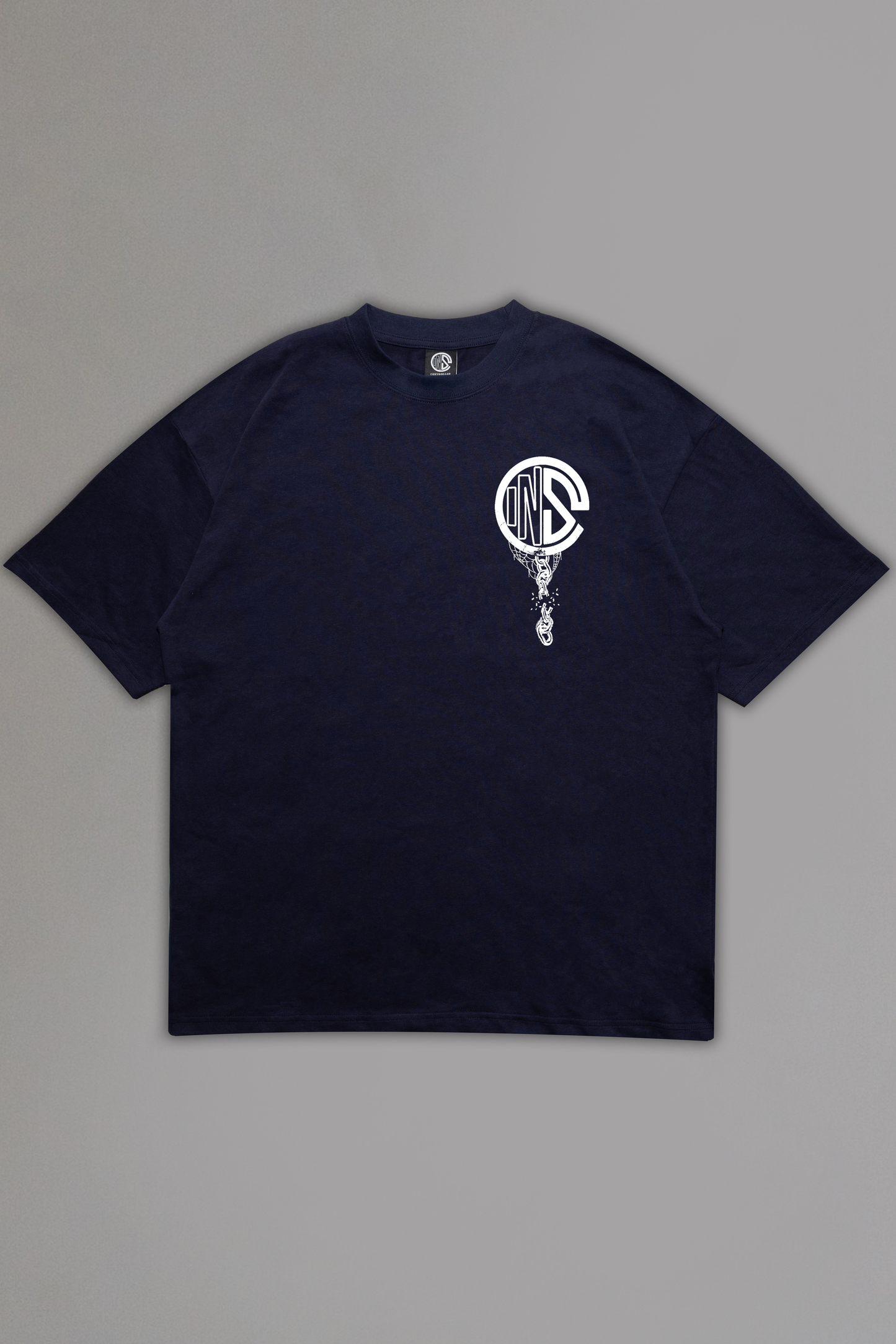 Navy Blue FiF Chained Tee