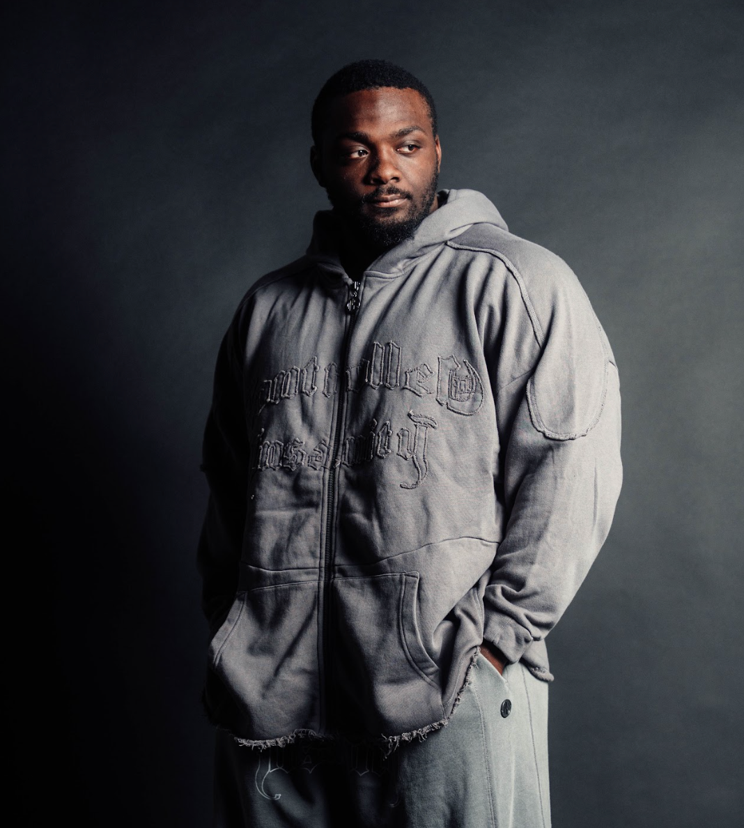 Cool Grey Essential Zip Up