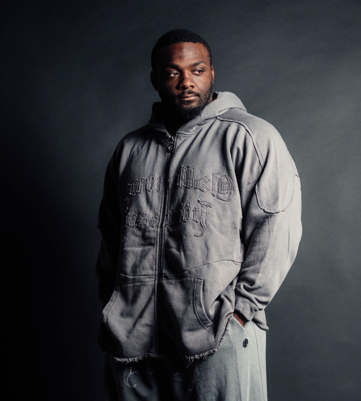 Cool Grey Essential Zip Up