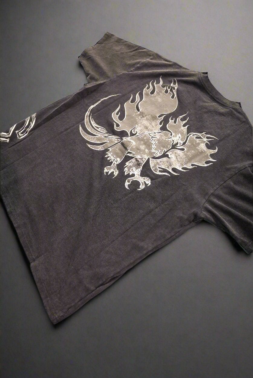 Gunmetal Gray Distressed Tee