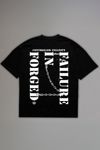 Black FiF Chained Tee