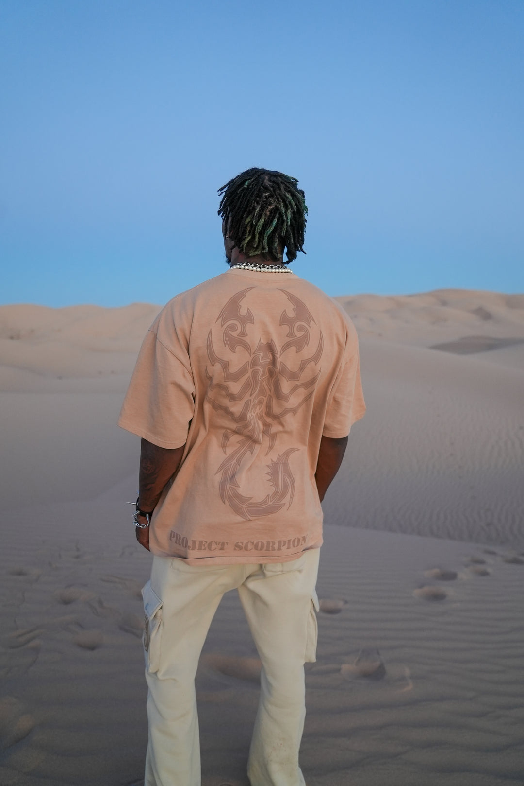 Scorpion Acid Wash Tee