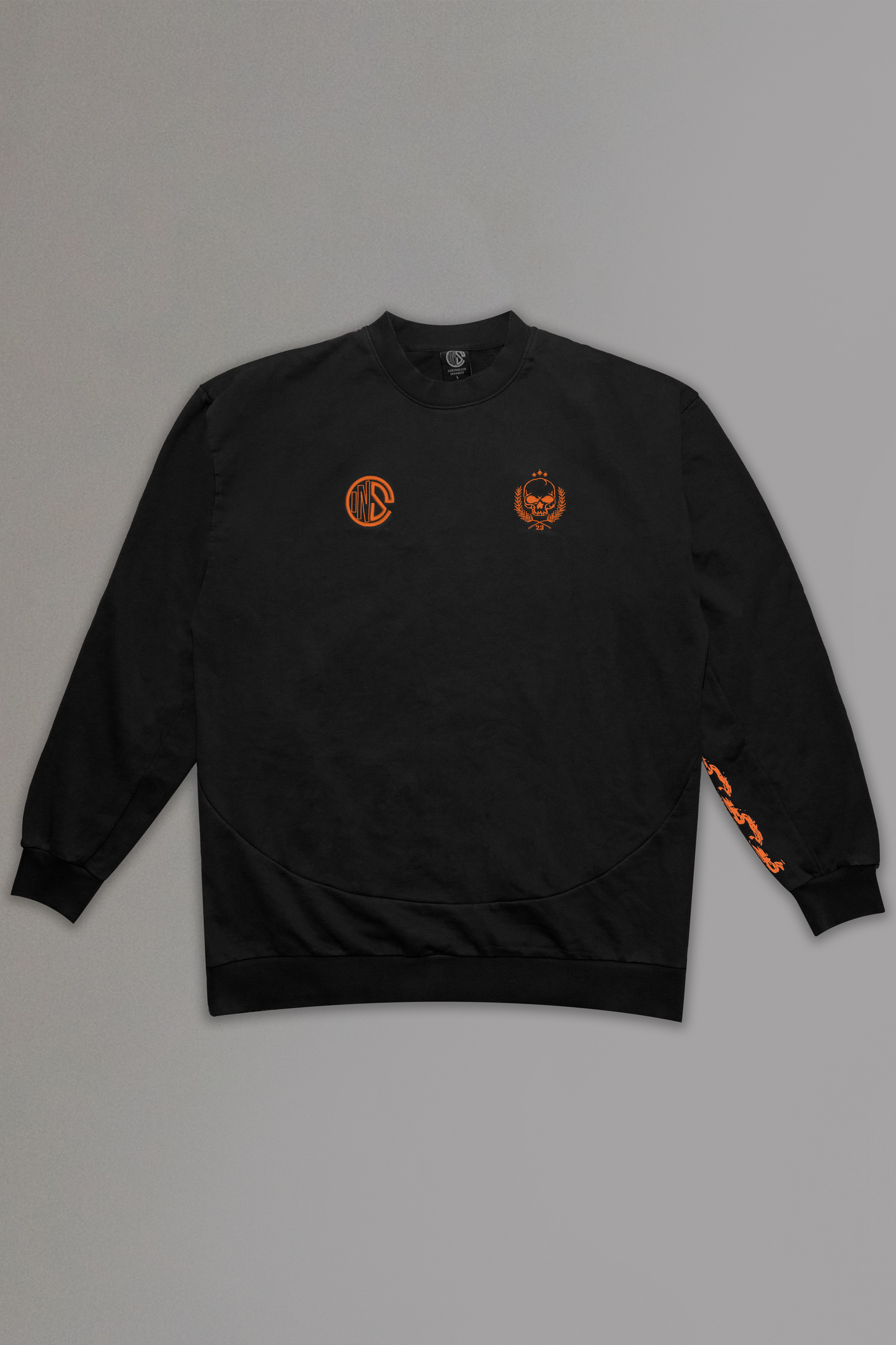 Orange Forged in Failure Crewneck