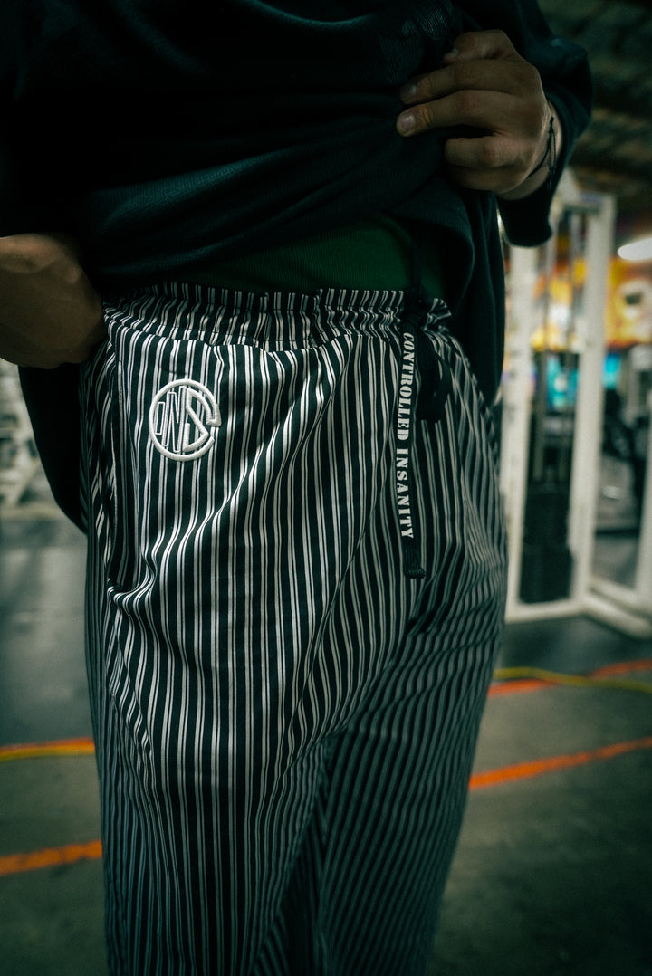 Pinstripe Sweatpants