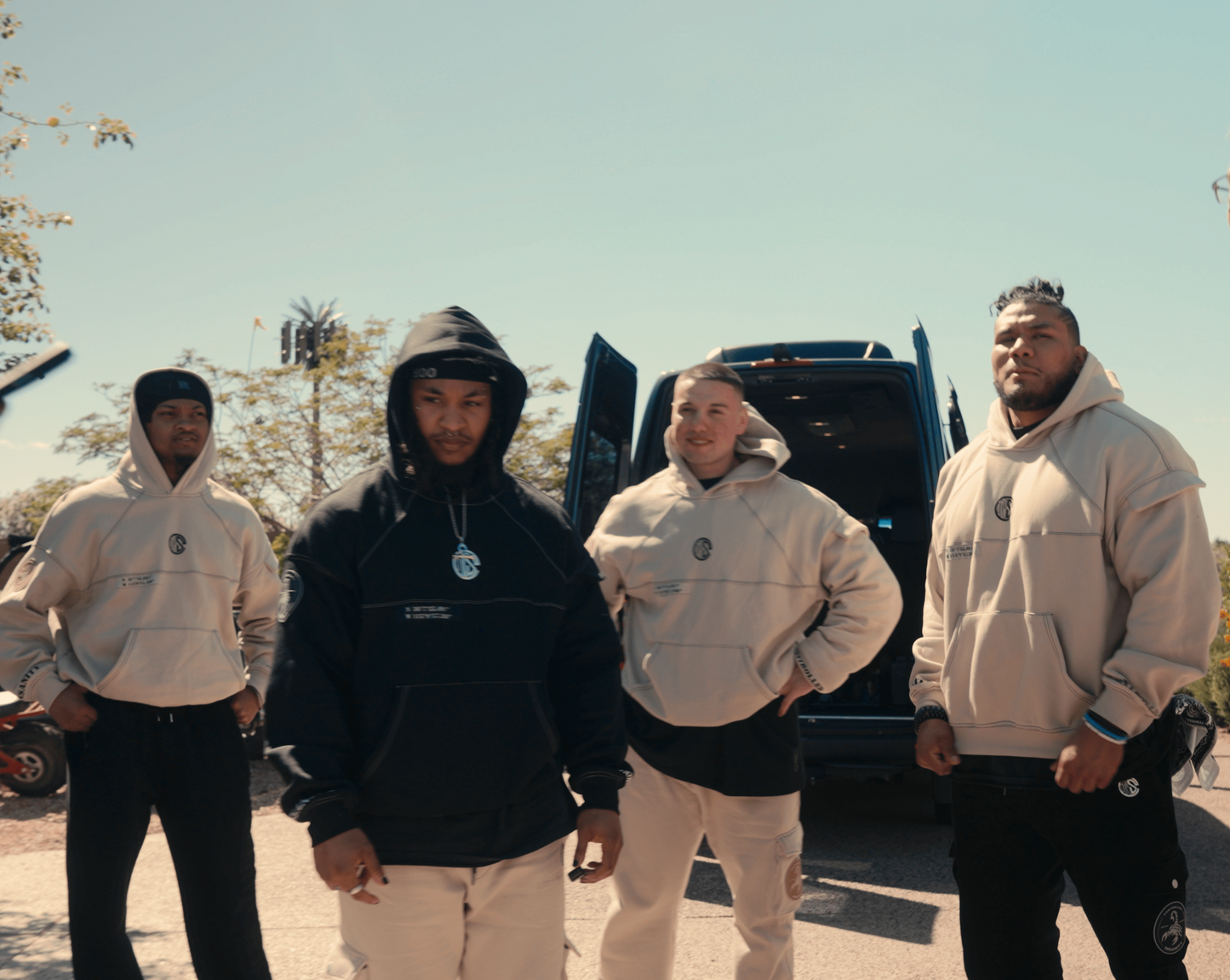 Black Tactical Scorpion Hoodie