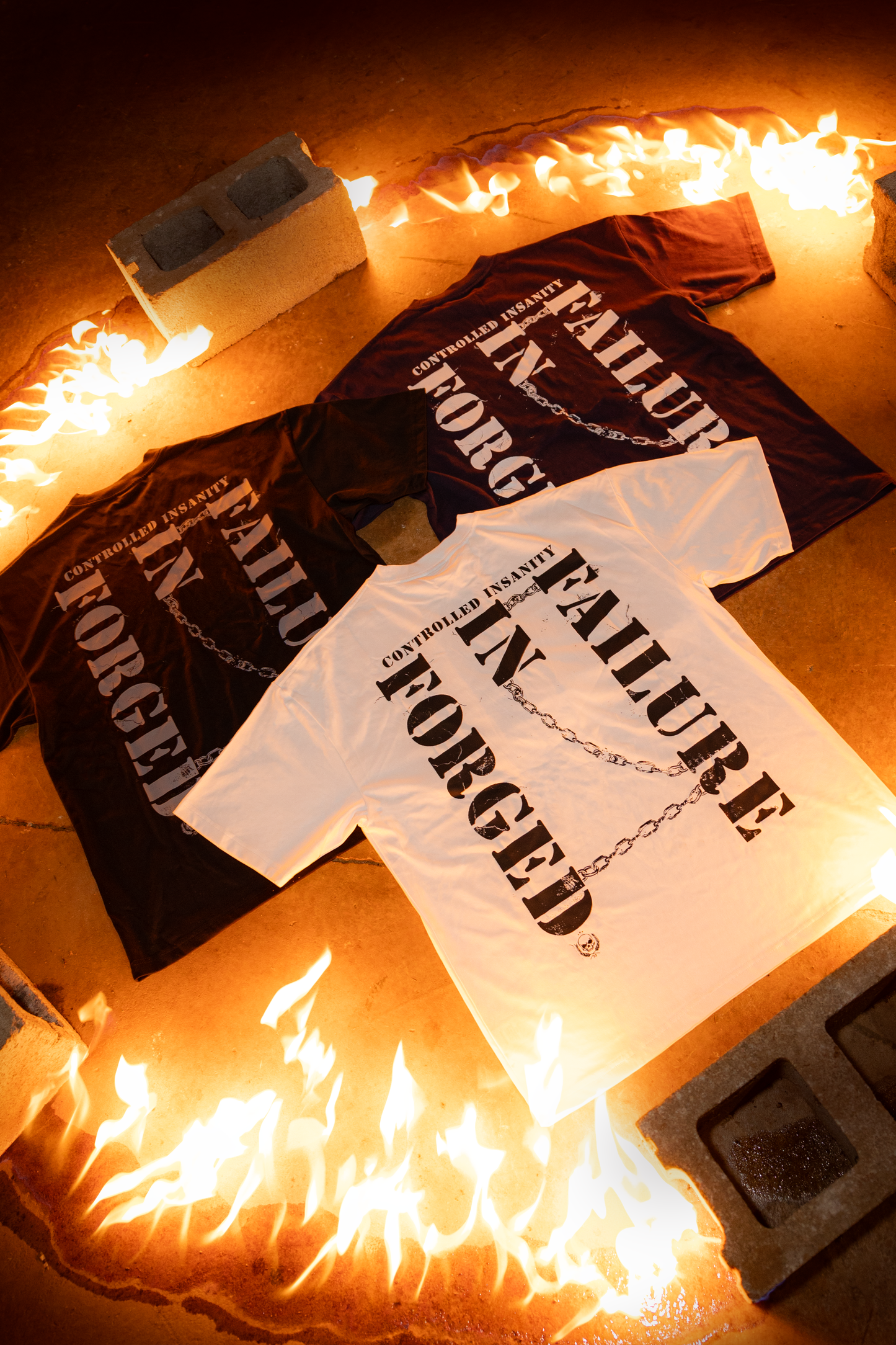 Navy Blue FiF Chained Tee