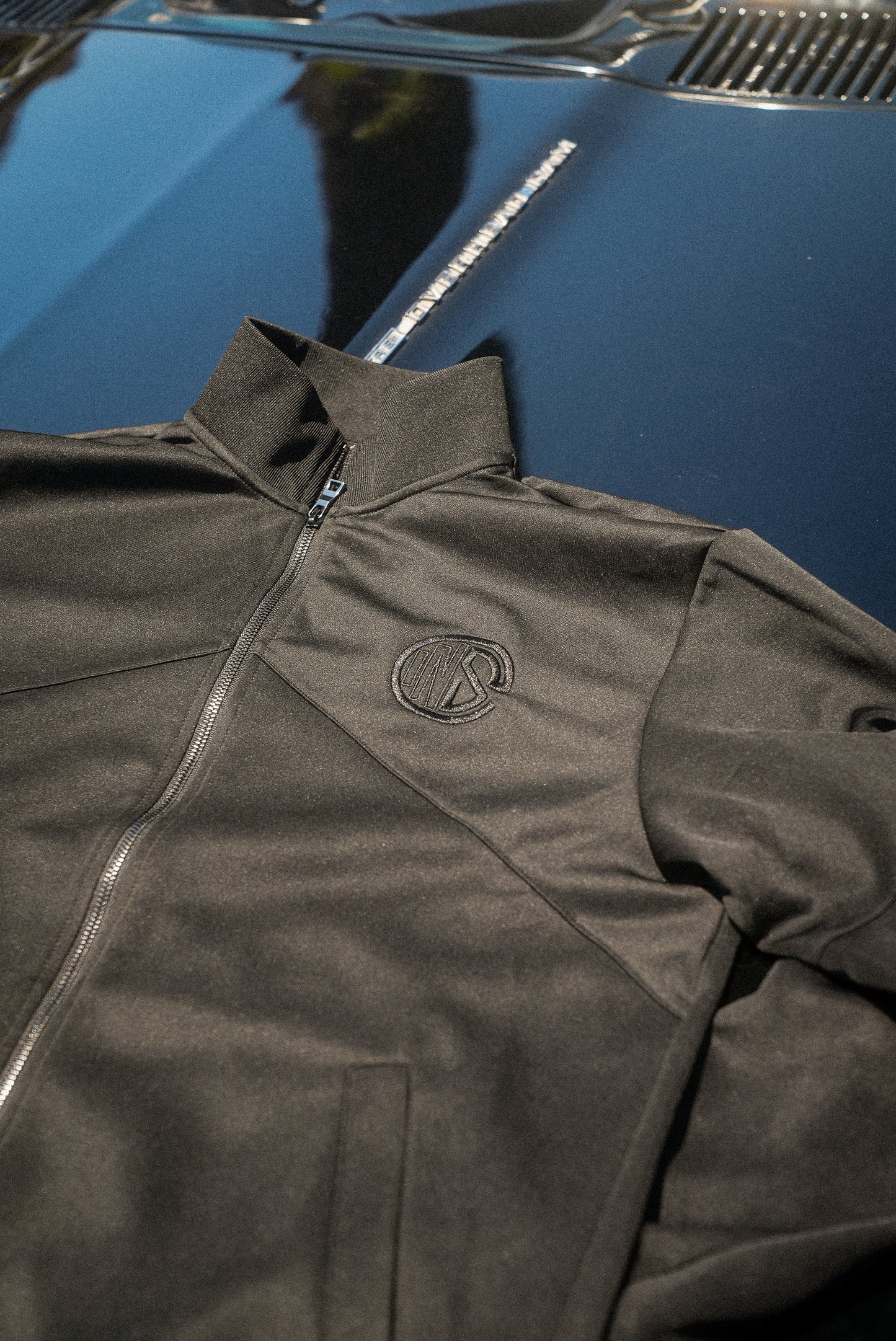 Onyx Black Track Jacket